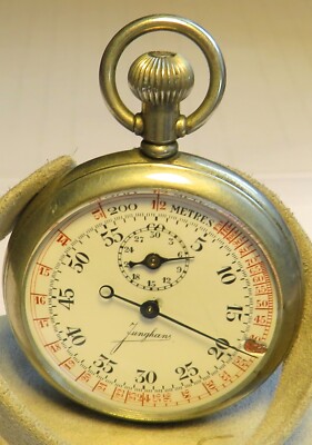 Junghans voll signierte Artillerie Stoppuhr Kriegsmarine