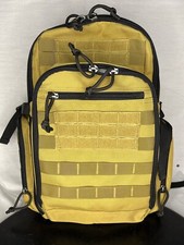 Unbranded Canvas Military Like Tactical Backpack Tan Camping Outdoor