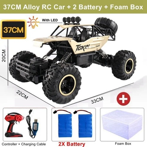 4WD Remote Control Off Road RC Car Radio Climbing Super Alloy Truck Buggy 4x4 - Picture 16 of 30