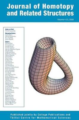 Journal Of Homotopy And Related Structures 4(1)