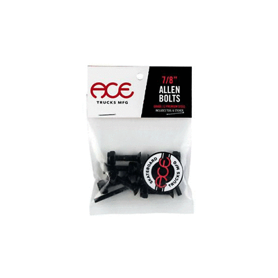 #ad Ace Skateboard Hardware Allen 7 8quot; Black $7.95