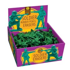 House of Marbles 72 Toy Soldier Erasers &ndash; Novelty Rubbers for Party Bag & School