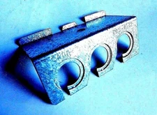 ERICO CADDY #CCS812 - 1/2" CONDUIT SUPPORT - Lot of 10 PCS.