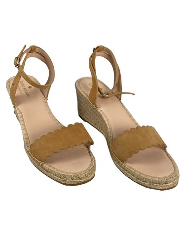 KATE SPADE Womens Luggage Vacchetta Brown New York Colorado  KATE SPADE Womens Luggage Vacchetta Brown New York Colorado Sandals 6.5 M display picture 1