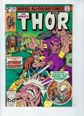 Thor # 295 The Storm Giants! Marvel Comics (1980) VF