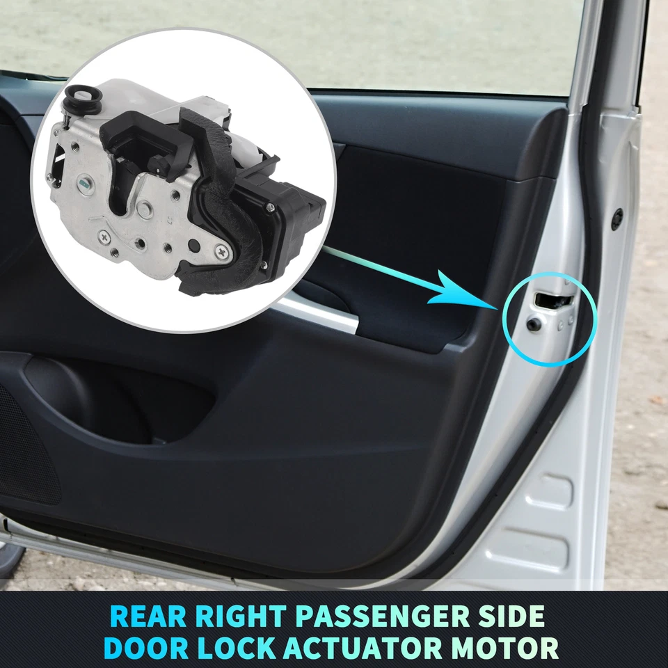 Atuador de trava de porta traseira direita motor adequado para Chevrolet Trax 2015-2022 No.13579546 - Imagem 2 de 4
