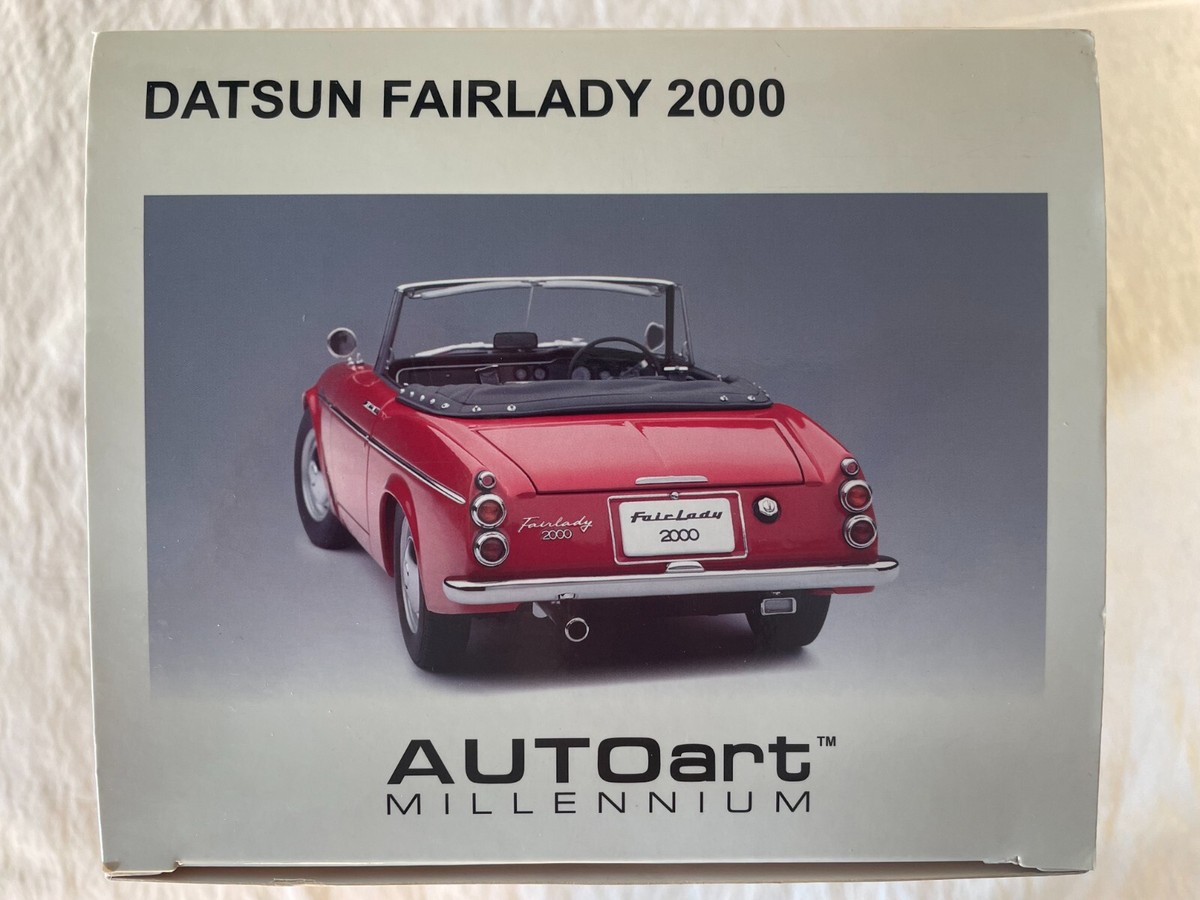 DATSUN Fairlady 2000 1/18 レッド 1/18 Ignition Model DATSUN Fairlady 2000 (SR311) Red Gray
