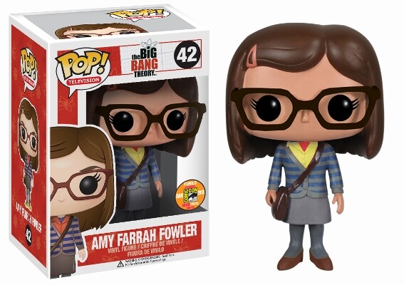 Funko Pop Tv: Big Bang Theory - Amy Farrah Fowler (Brown Shoes) [Sdcc Le 1008]