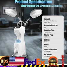 7 In 1 Professional Stand Hair Steamer Dyeing Perming Oil Treatment Salon Machin