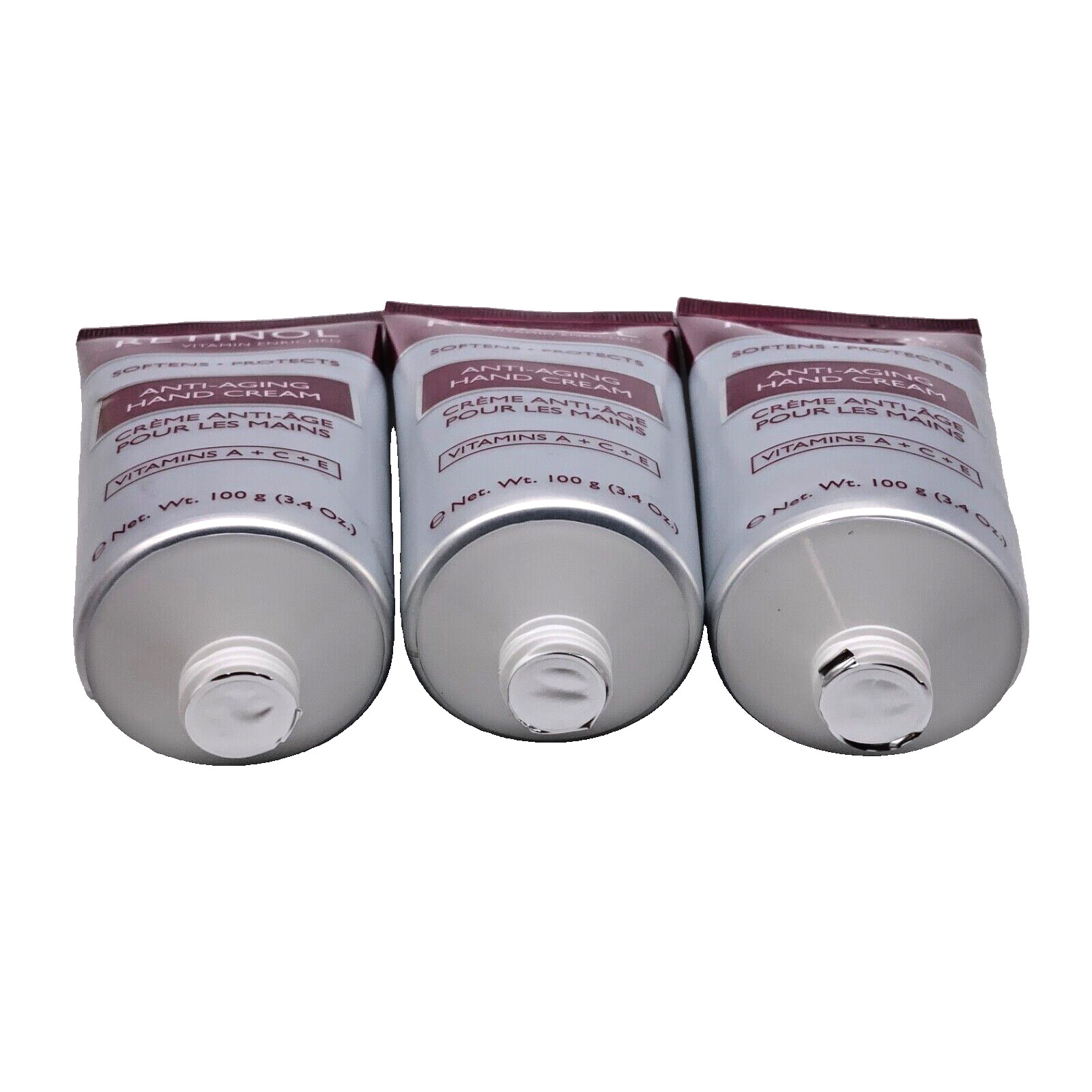 3x Retinol Hand Cream ORIGINAL Sealed Hands,Nails,Cuticles 10.2oz (3 x 3.4oz)
