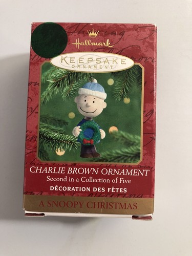 Hallmark Keepsake Ornament - CHARLIE BROWN ORNAMENT - A Snoopy Christmas - 2.5" - Picture 4 of 6