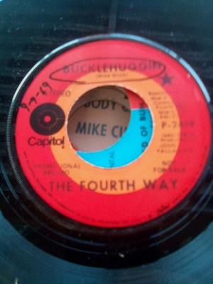 The Fourth Way - Bucklehuggin / Clouds. 1969 Capitol promo. Near Mint. jazz rock