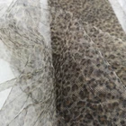 54" / 6 " inches Wide Animal Print Soft Tulle Fabric Zebra Cheetah Leopard UK