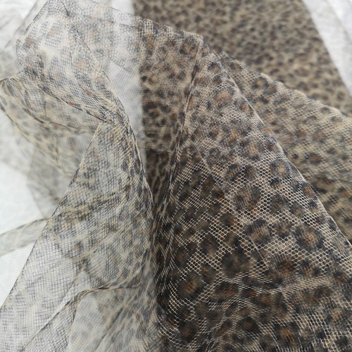 printed tulle fabric