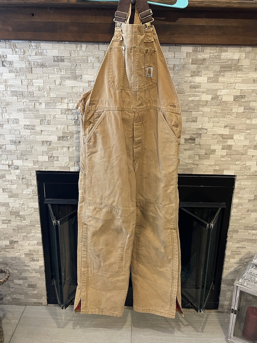 【USA-vintage】carhartt cover-all 80s 90s Vintage carhartt lined coveralls - Gem