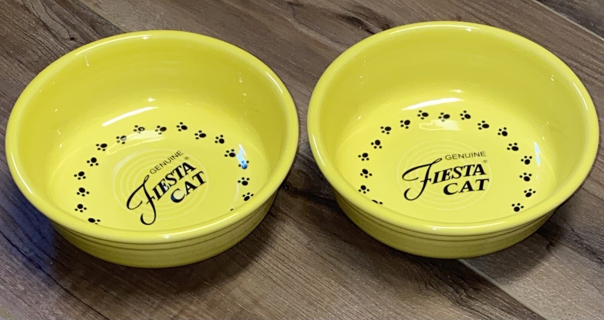Fiestaware Dog Bowl Set Festa Ware Dog Bowls! :) Pet Bowls