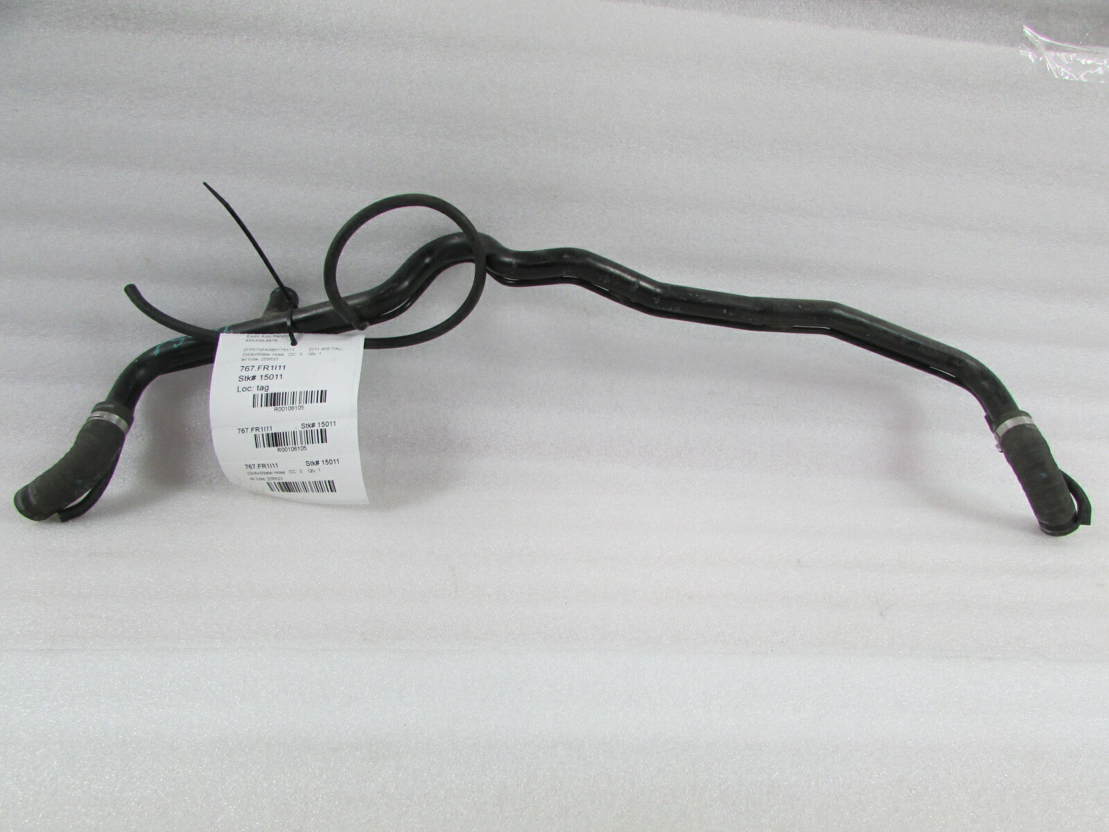 Ferrari 458 Italia, Air Tube, Used, P/N 258623
