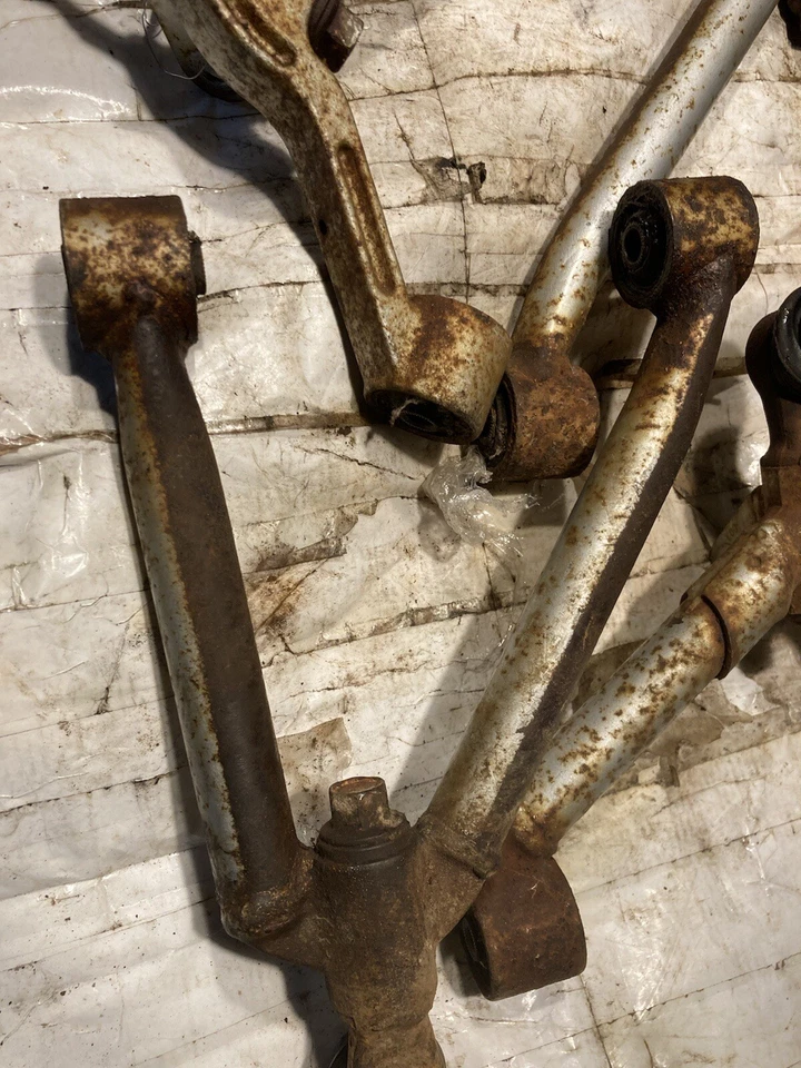 suzuki 250 quad runner a arms left right upper lower set pair suspension - Image 3 of 4