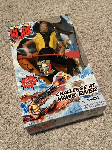 Gi Joe 12” Adventures Challenge at Hawk River action figure 35 Year Anniversary
