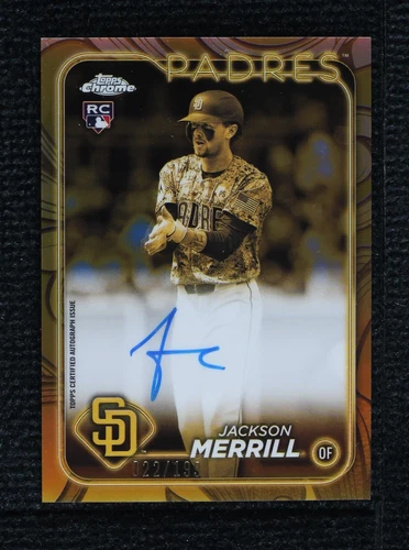 2024 Topps Gilded Collection - Jackson Merrill #GOLD-MER