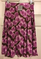 NWT Matilda Jane size M Sway This way skirt pink brown women's