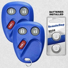 2 For 2003 2004 2005 2006 Chevrolet Avalanche Suburban 1500 2500 Remote Key Fob