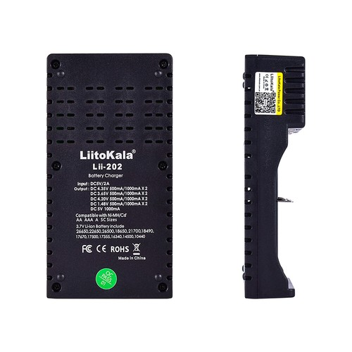 Liitokala Smart Charger Tester LCD for Li-ion 18350 AA AAA NiMH Lithium Battery - Picture 9 of 25