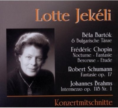 Bartok / Jekeli,Lotte - Konzertmitschnitte [New CD]