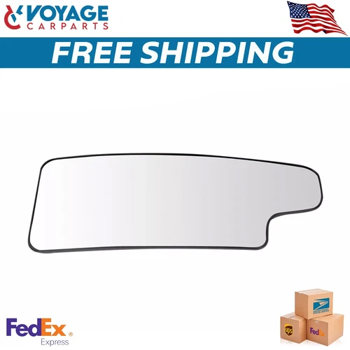Mirror Glass Fits Driver Left Side For 2020-2023 Chevy GMC 1500 2500 3500