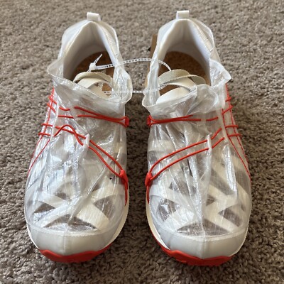 Asics x Kengo Kuma Archisite ORU White Red 1201A862 101 Men's Size 12 New Rare