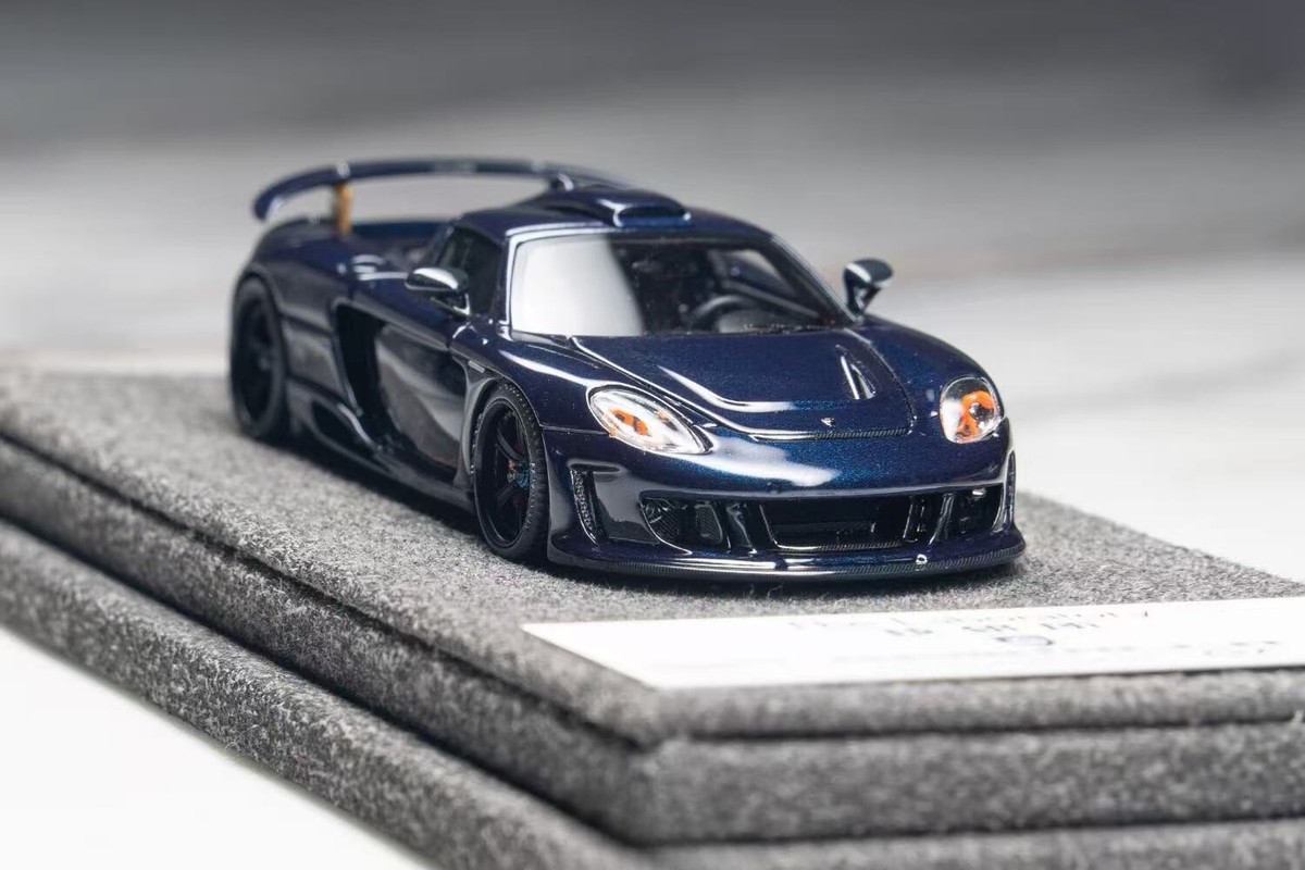The Laboratory 1/64 Blue Porsche Carrera model GEMBALLA
