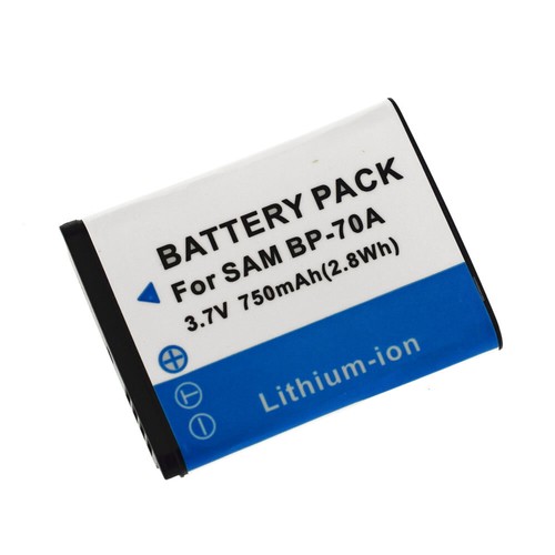 BP-70A Battery or Charger für Samsung AQ100, ES65, ES70, ES73, ES75, ES80, MV800 - Photo 3/45
