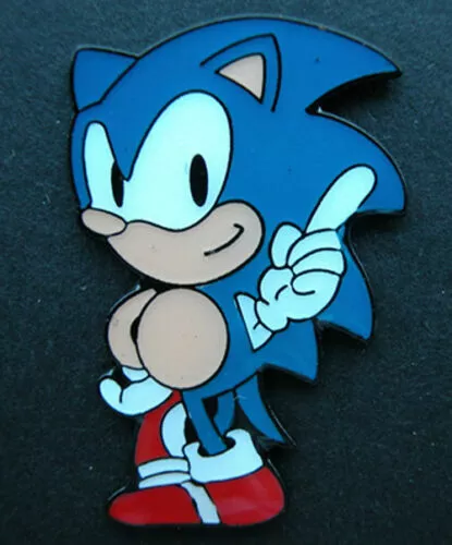 Classic Super Sonic - Sonic the Hedgehog Pins