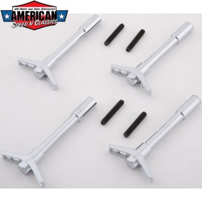 Ventildeckelschrauben Chrom Flügelschrauben 1/4''-20 x 1-3/8 Valve Cover Wing Nut