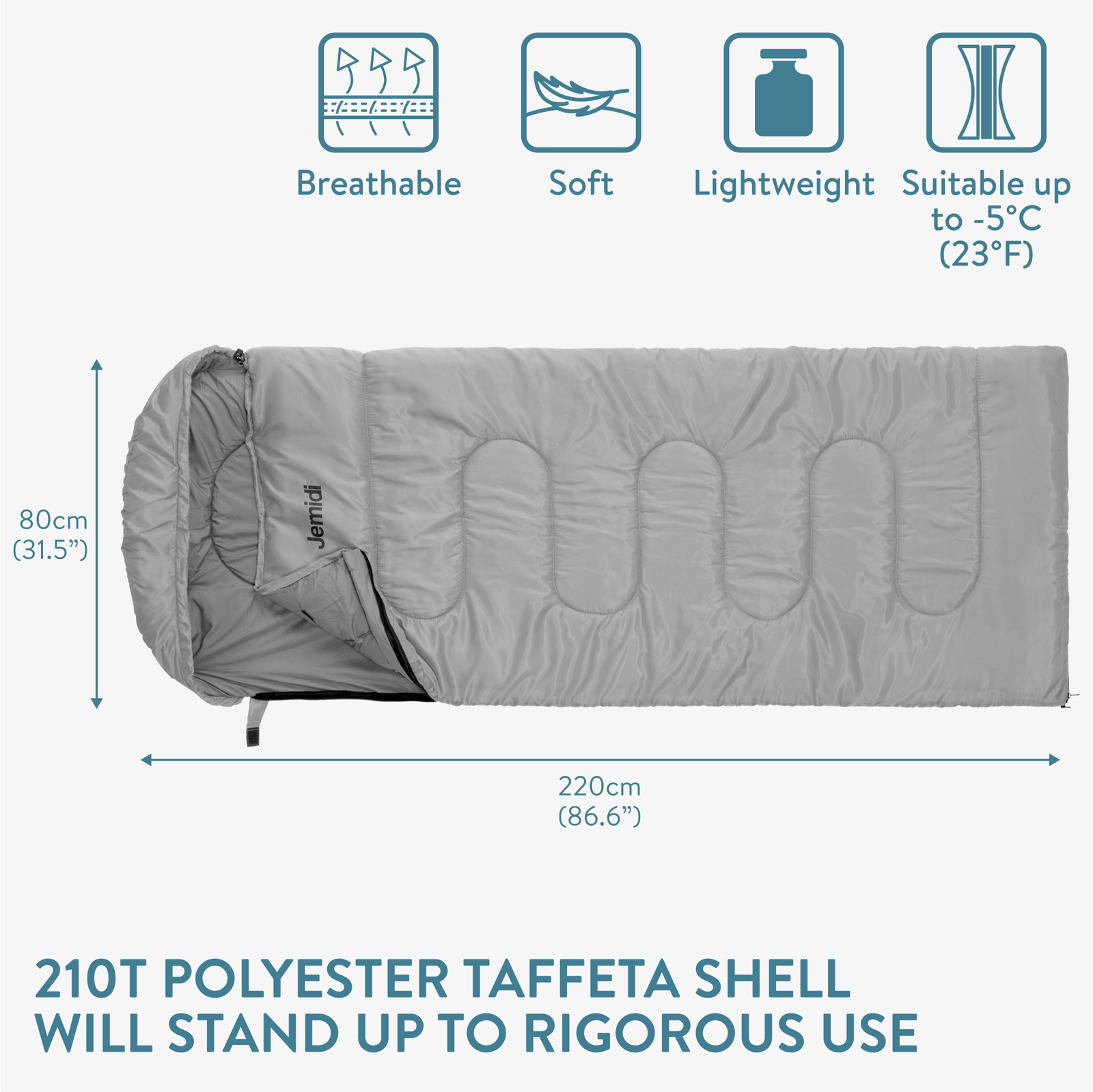 Зимний рюкзак для отдыха на открытом воздухе - Для детей -5 лет - Deckenschlafsack gro