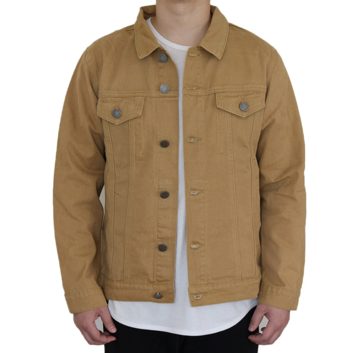 MEN'S BASIC CASUAL DENIM JACKET *7 COLORS *FAST SHIP
Opens in a new window or tab
