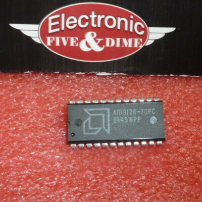 AM9128-70PC AMD Standard SRAM, 2KX8, 70ns, NMOS, PDIP24   IC
