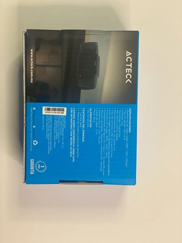 Webcam acteck wm20 hot sale
