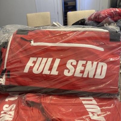 NEW FAST SHIP Full Send x Nelk Boys Original NWT Duffel GYM Bag 2020-2021