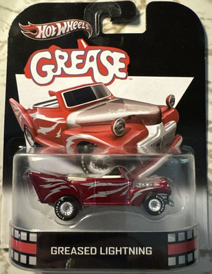 #ad HW Hot Wheels Greased Lightning GREASE Retro Entertainment $65.99