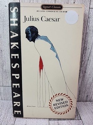 Julius Caesar - William Shakespeare (Paperback, 1987) Acceptable 