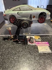 Vintage  HPI Sprint Porsche 911 Turbo 4wd Belt Drive Project ! Gool Rc