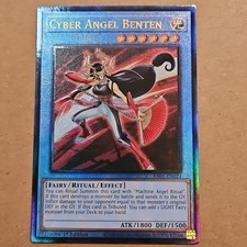 Yu-gi-oh! Cyber Angel Benten RA01-EN024 Secret Rare 1st Edition NM Textured Holo