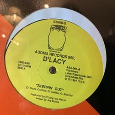 D'Lacy – Steppin' Out - Asoma Records Inc. – ASA-001 - SEALED 