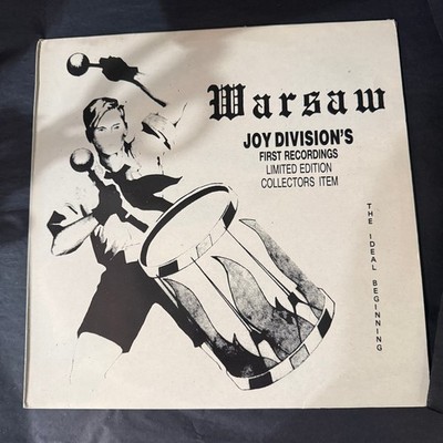 Joy Division Vinyl First Recordings RARE Warsaw 1977 The Ideal Beginning VG+