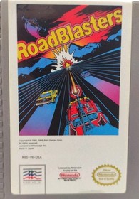 RoadBlasters Aut&eacute;ntico Juego Nintendo NES con Manual PROBADO FUNCIONA