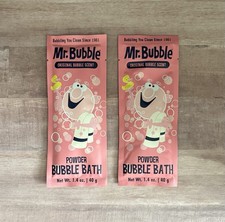 2-Piece Set - Mr. Bubble   Powder Bubble Bath   Bubble Scent - SHIPS FREE 