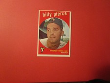 1959   TOPPS#410  BILLY PIERCE   WHITE SOX        EXMT