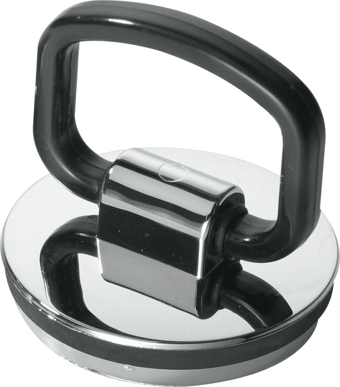 McAlpine CP1H Chrome Plated Plastic Plug with Handle and Rubber Leak-Free Seal