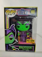 Funko Pop! FIGURA DE VINILO MALÉFICA #1082 VILLANOS DE DISNEY LUZ NEGRA TEMA CANDENTE